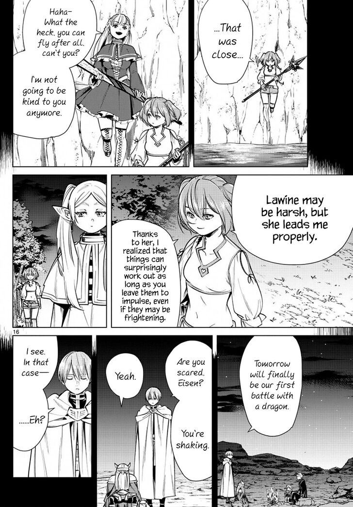 Sousou no Frieren Chapter 38 page 16 - Chapter 38: Stille—Meteoric Iron Bird