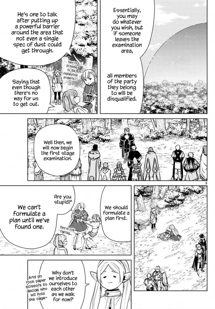Sousou no Frieren Chapter 38 page 3 - Chapter 38: Stille—Meteoric Iron Bird