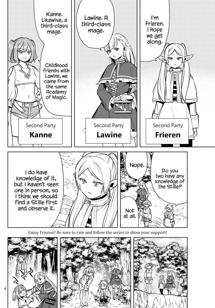 Sousou no Frieren Chapter 38 page 4 - Chapter 38: Stille—Meteoric Iron Bird