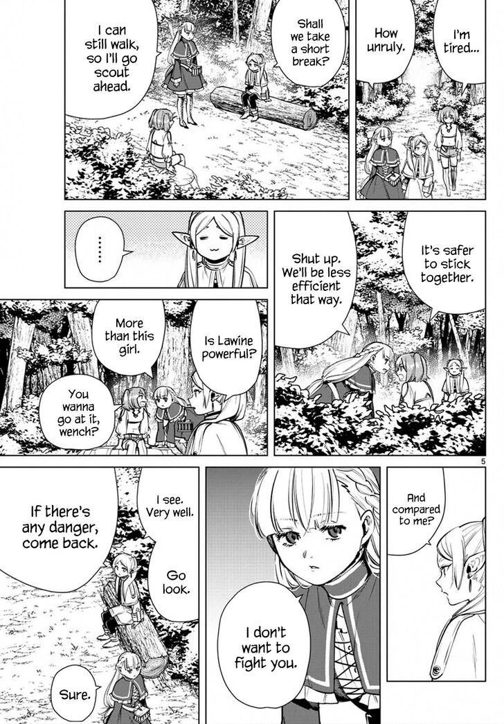 Sousou no Frieren Chapter 38 page 5 - Chapter 38: Stille—Meteoric Iron Bird