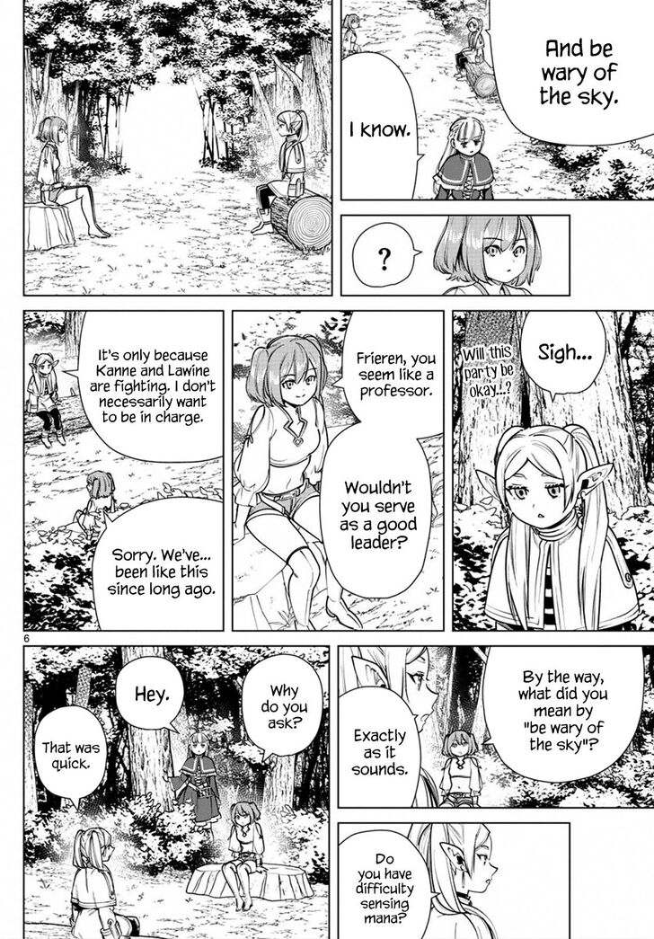 Sousou no Frieren Chapter 38 page 6 - Chapter 38: Stille—Meteoric Iron Bird