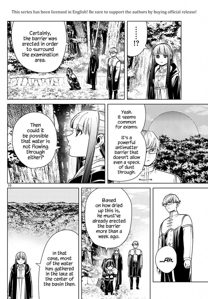 Sousou no Frieren Chapter 39 page 10 - Chapter 39: Commence Capture Strategy