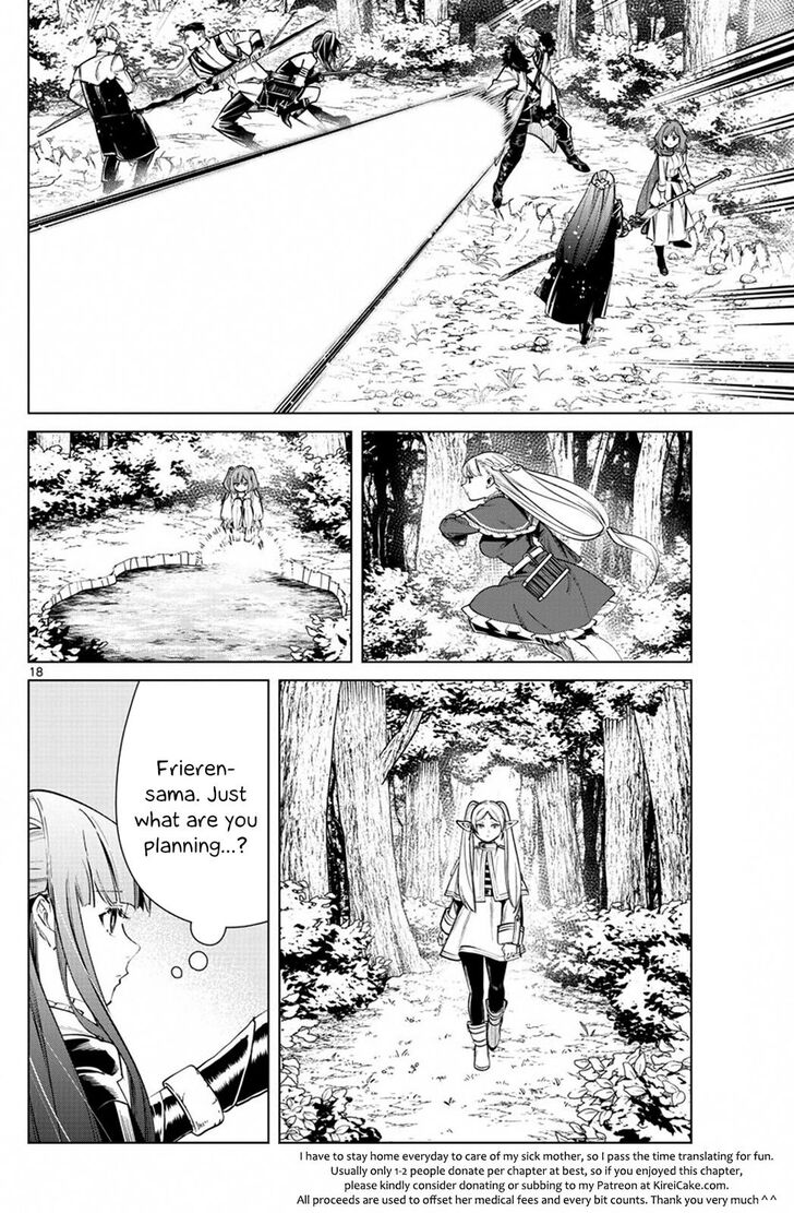 Sousou no Frieren Chapter 39 page 18 - Chapter 39: Commence Capture Strategy