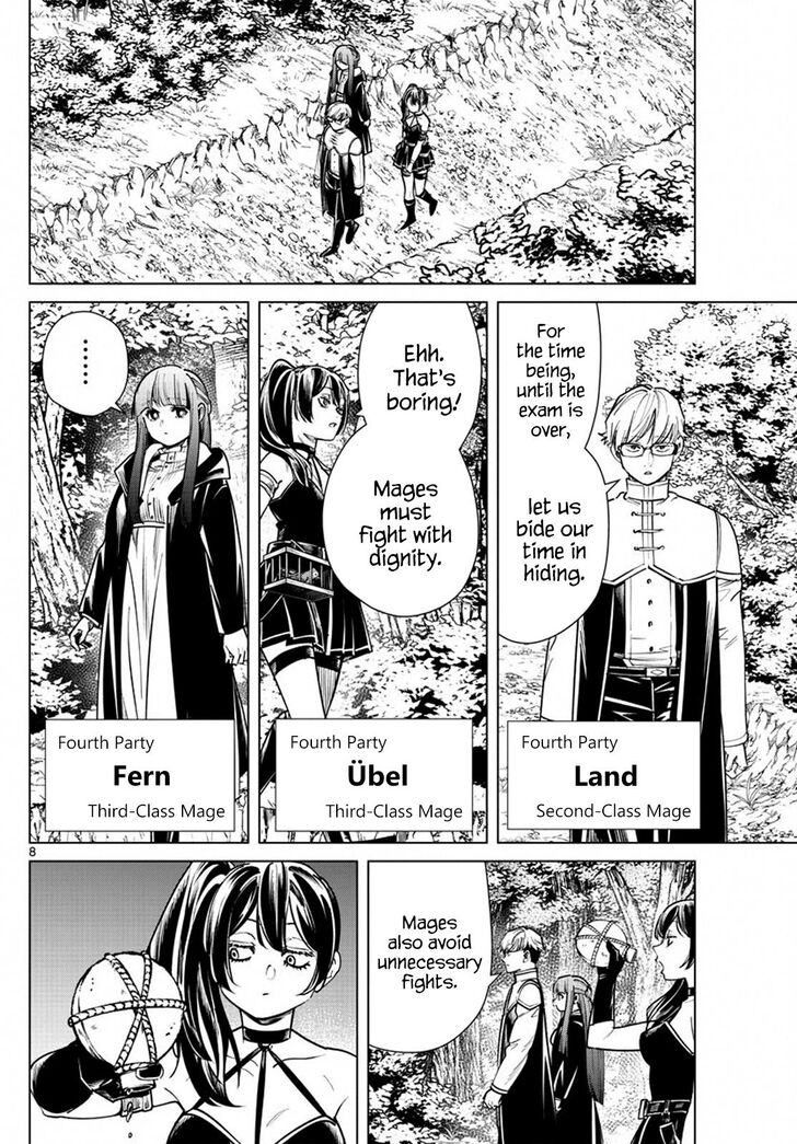 Sousou no Frieren Chapter 39 page 8 - Chapter 39: Commence Capture Strategy