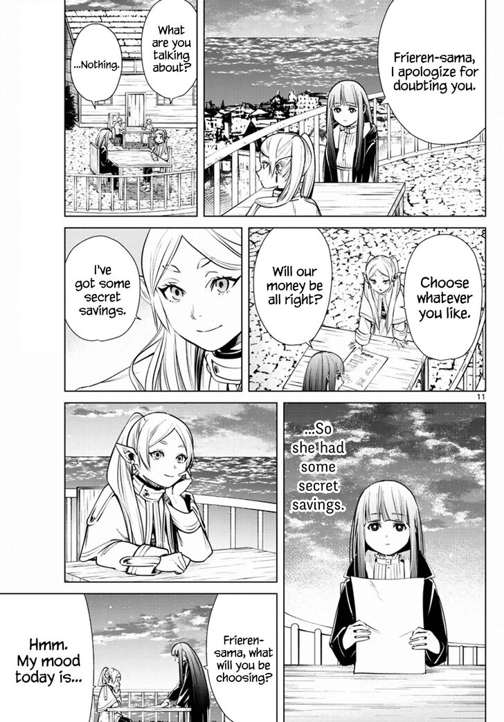 Sousou no Frieren Chapter 4 page 11 - Chapter 4: The Mage's Secret