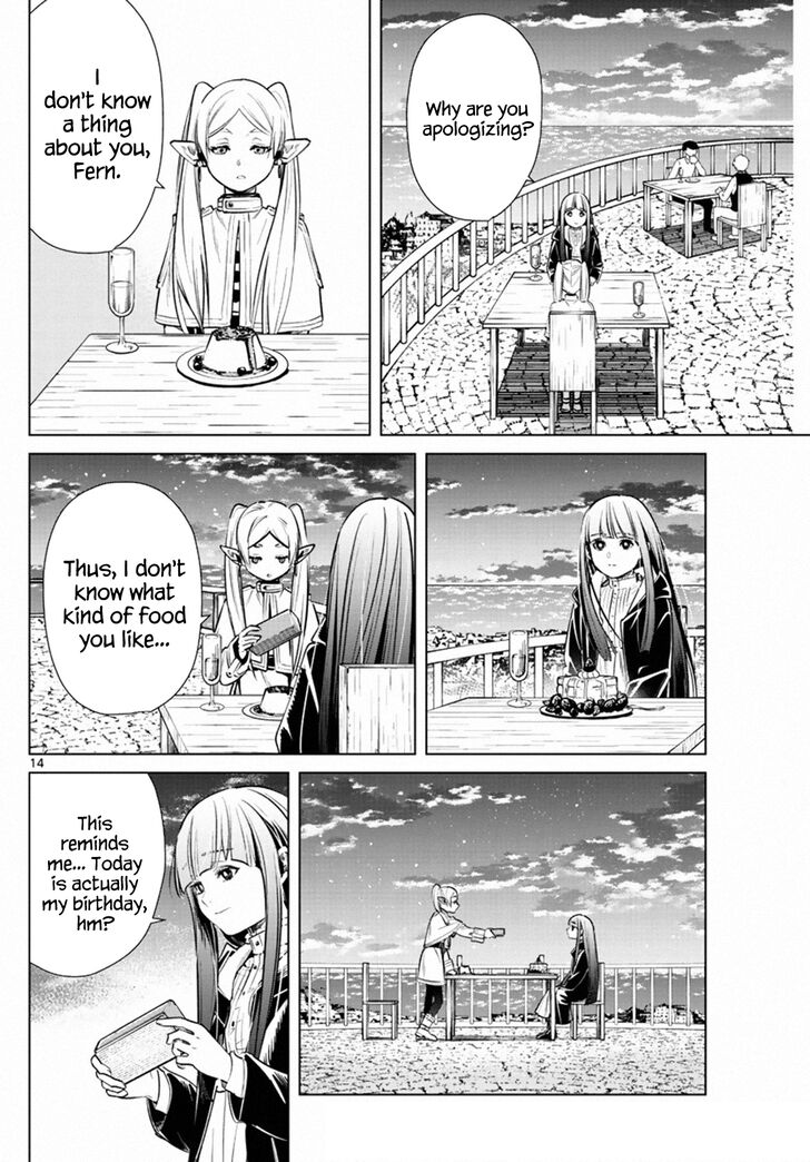 Sousou no Frieren Chapter 4 page 14 - Chapter 4: The Mage's Secret