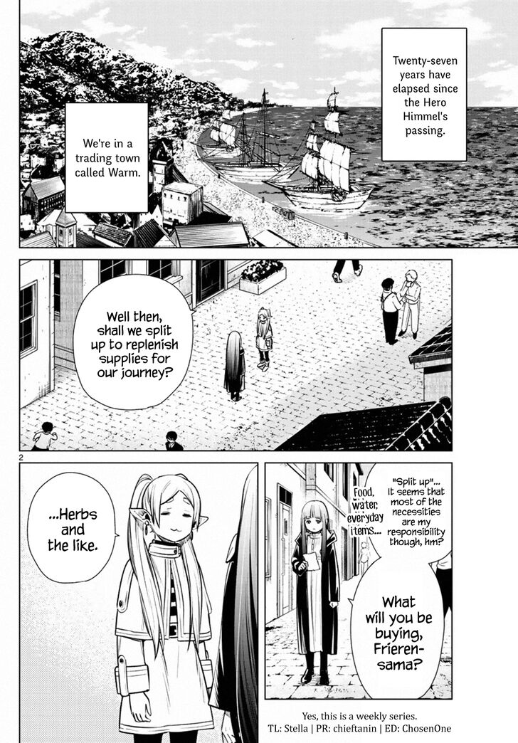 Sousou no Frieren Chapter 4 page 2 - Chapter 4: The Mage's Secret