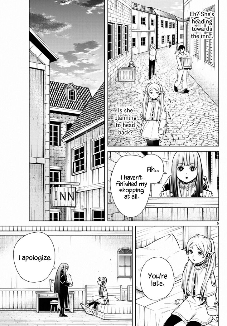 Sousou no Frieren Chapter 4 page 9 - Chapter 4: The Mage's Secret
