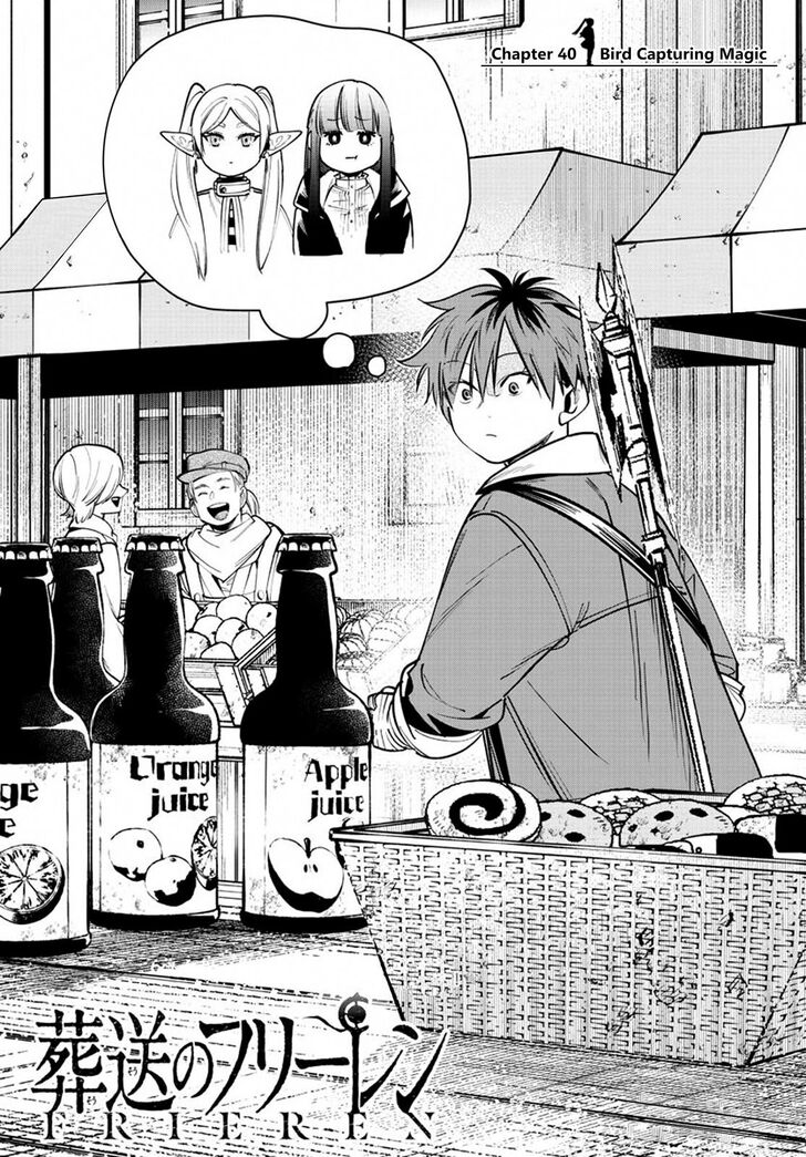 Sousou no Frieren Chapter 40 page 1 - Chapter 40: A Spell to Capture a Bird