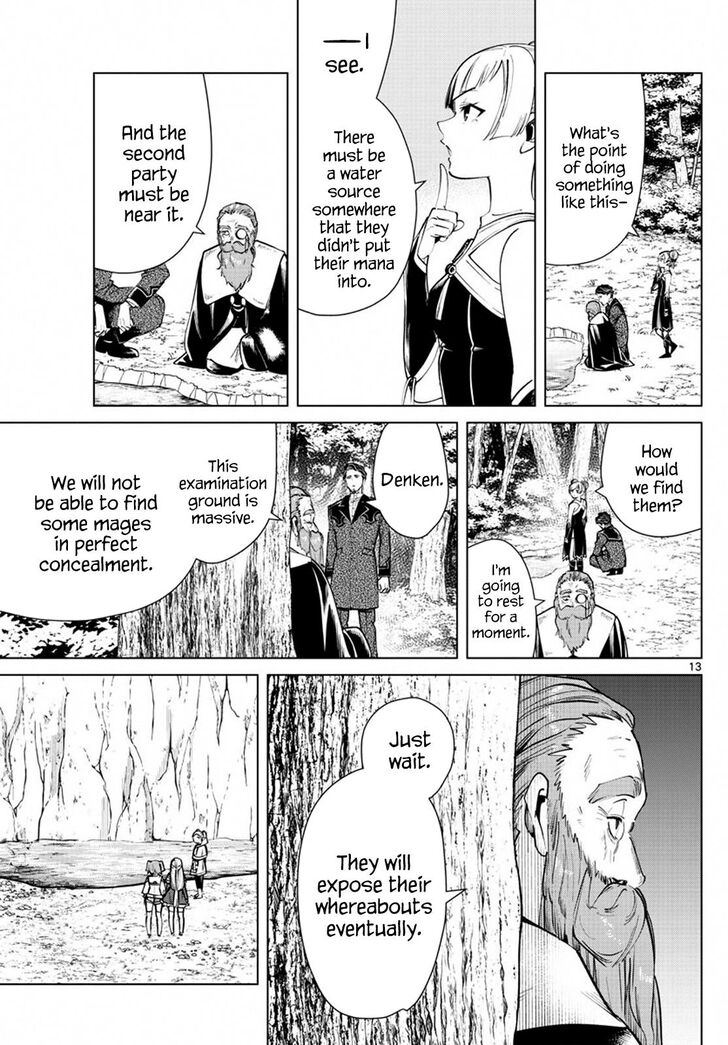 Sousou no Frieren Chapter 40 page 13 - Chapter 40: A Spell to Capture a Bird