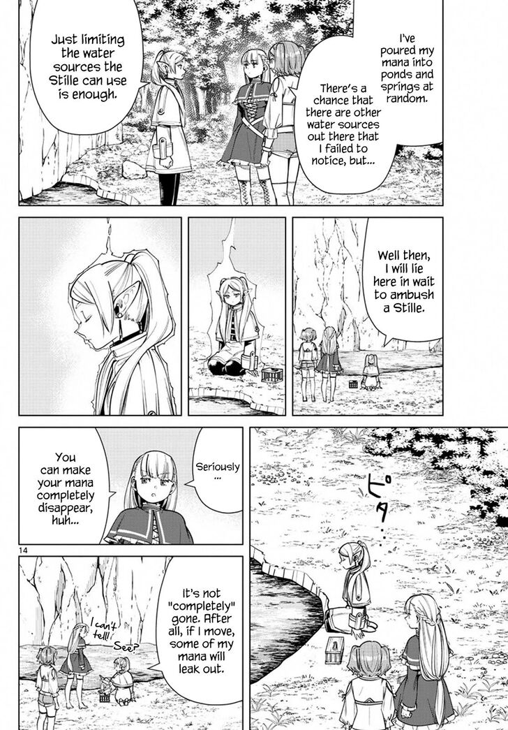 Sousou no Frieren Chapter 40 page 14 - Chapter 40: A Spell to Capture a Bird