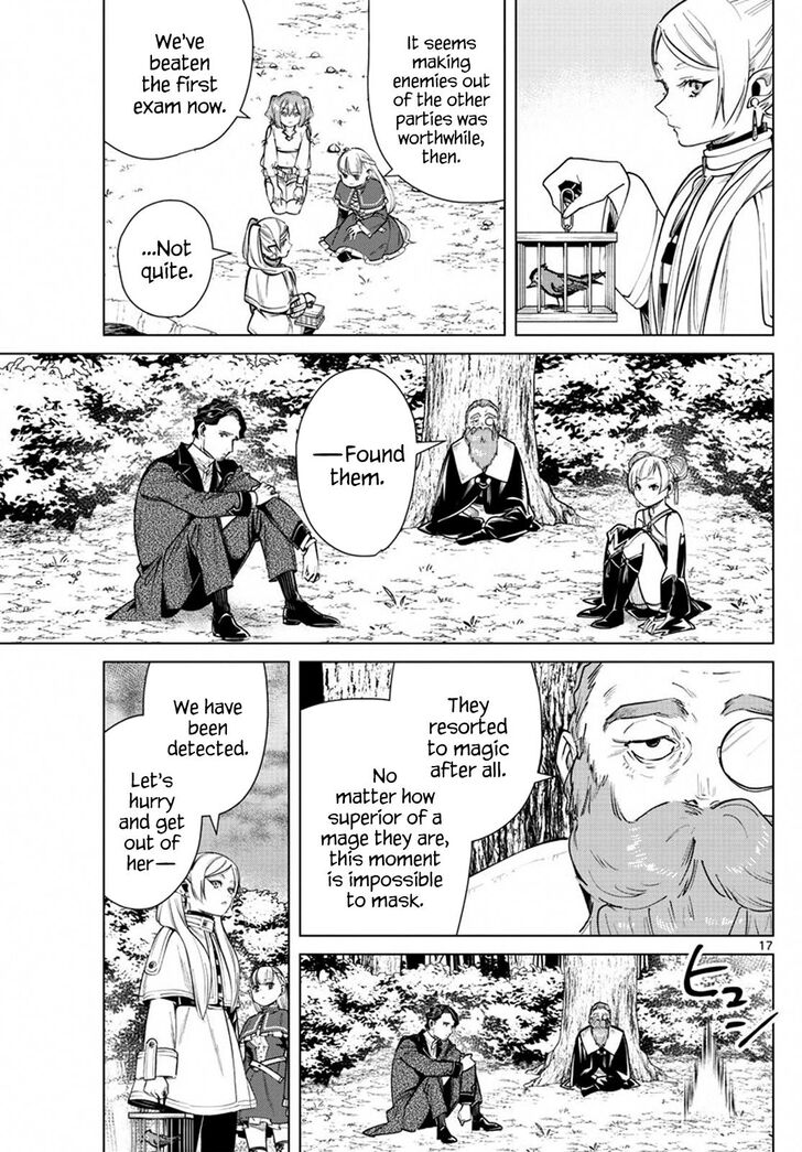 Sousou no Frieren Chapter 40 page 17 - Chapter 40: A Spell to Capture a Bird
