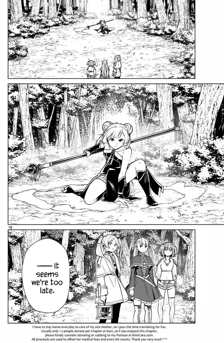 Sousou no Frieren Chapter 40 page 18 - Chapter 40: A Spell to Capture a Bird