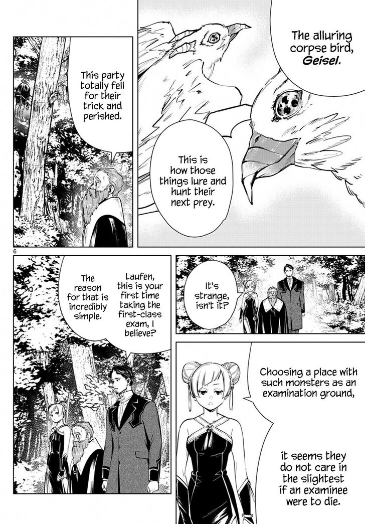 Sousou no Frieren Chapter 40 page 6 - Chapter 40: A Spell to Capture a Bird
