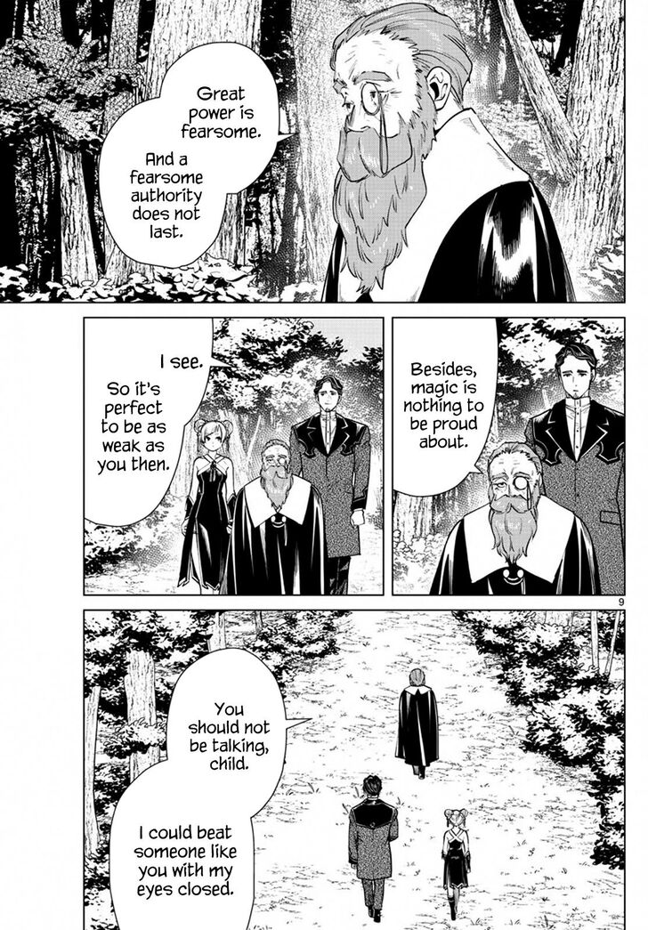 Sousou no Frieren Chapter 40 page 9 - Chapter 40: A Spell to Capture a Bird