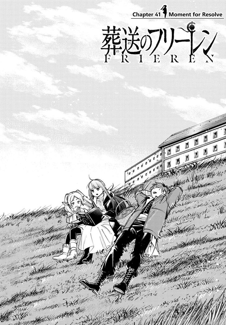 Sousou no Frieren Chapter 41 page 1 - Chapter 41: Time for Resolve