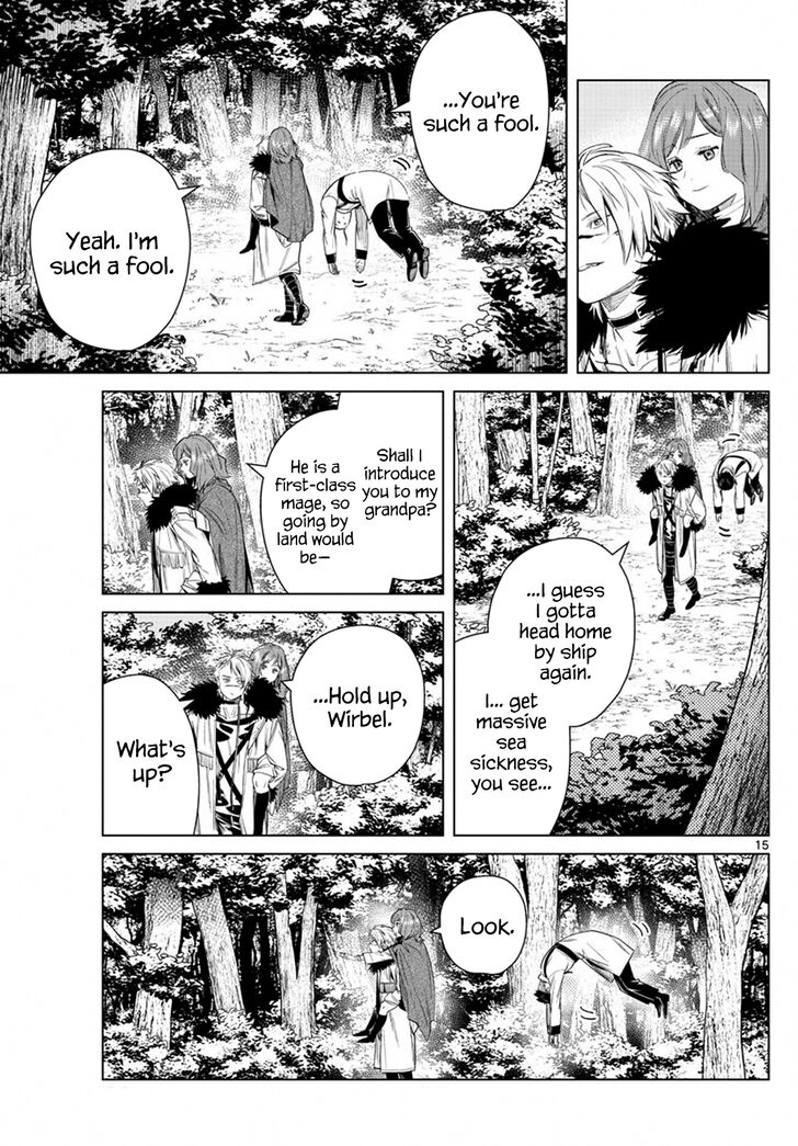 Sousou no Frieren Chapter 42 page 15 - Chapter 42: A Reason to Fight