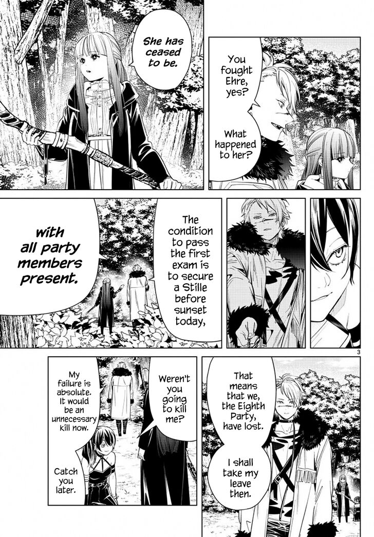 Sousou no Frieren Chapter 42 page 3 - Chapter 42: A Reason to Fight