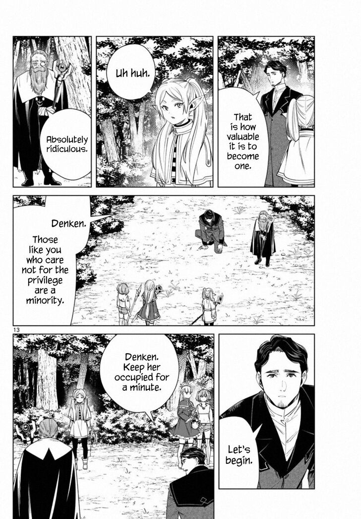 Sousou no Frieren Chapter 43 page 13 - Chapter 43: Privilege