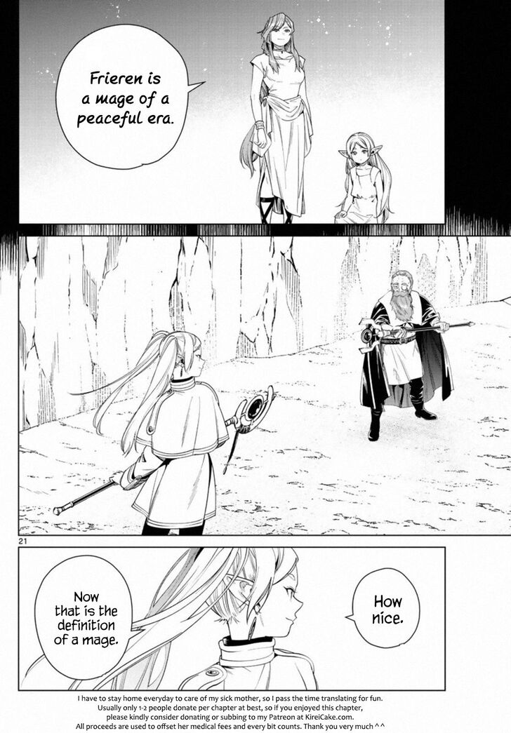 Sousou no Frieren Chapter 43 page 21 - Chapter 43: Privilege