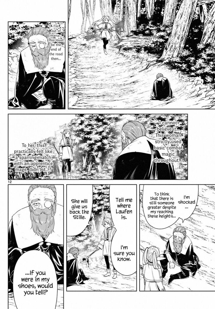 Sousou no Frieren Chapter 44 page 12 - Chapter 44: Recapture the Stille