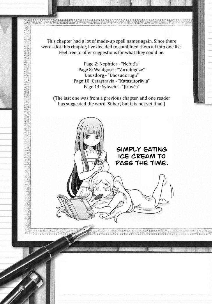 Sousou no Frieren Chapter 44 page 21 - Chapter 44: Recapture the Stille