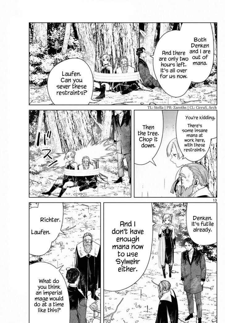 Sousou no Frieren Chapter 45 page 12 - Chapter 45: Water-Manipulation Magic