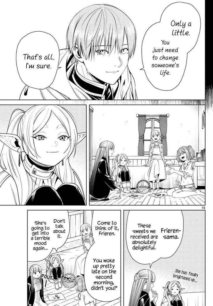 Sousou no Frieren Chapter 47 page 15 - Chapter 47: Fern and Her Baked Sweets