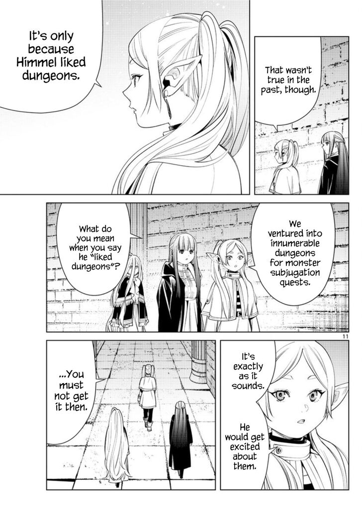 Sousou no Frieren Chapter 48 page 11 - Chapter 48: The Ruins of the King's Tomb