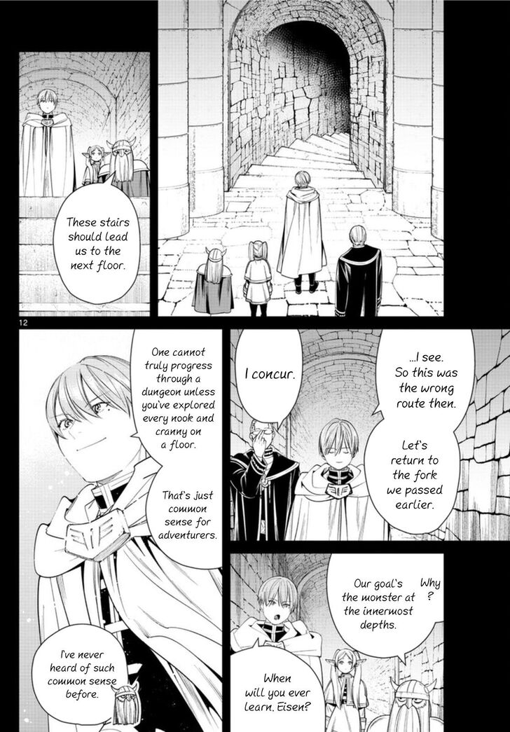 Sousou no Frieren Chapter 48 page 12 - Chapter 48: The Ruins of the King's Tomb