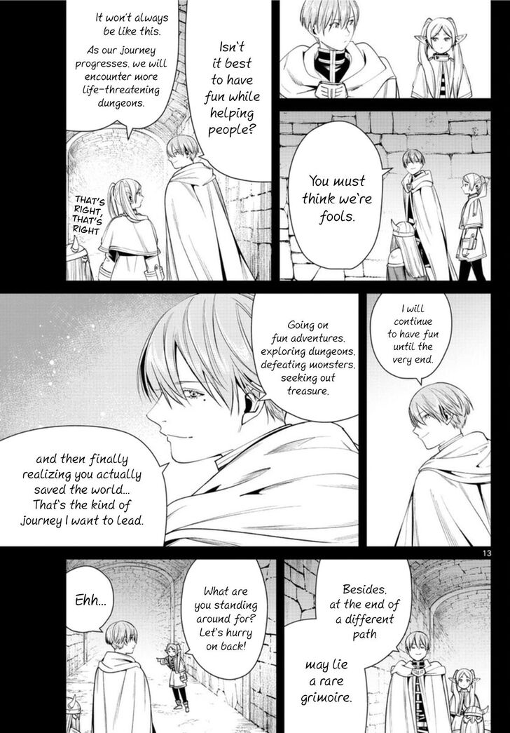 Sousou no Frieren Chapter 48 page 13 - Chapter 48: The Ruins of the King's Tomb