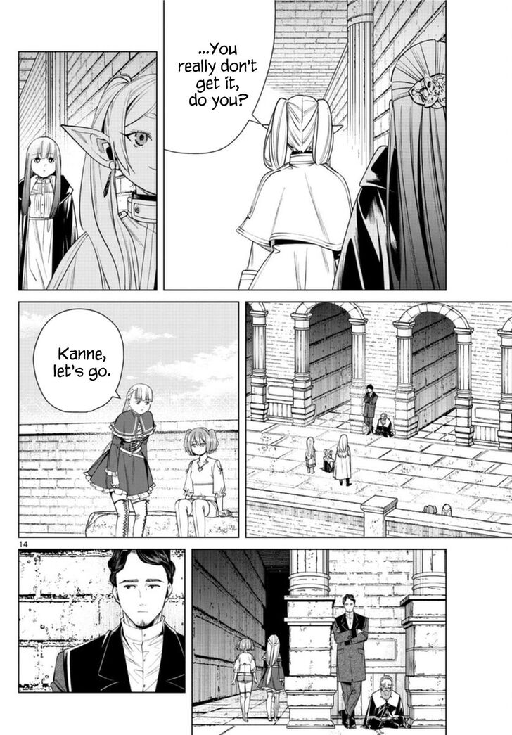 Sousou no Frieren Chapter 48 page 14 - Chapter 48: The Ruins of the King's Tomb