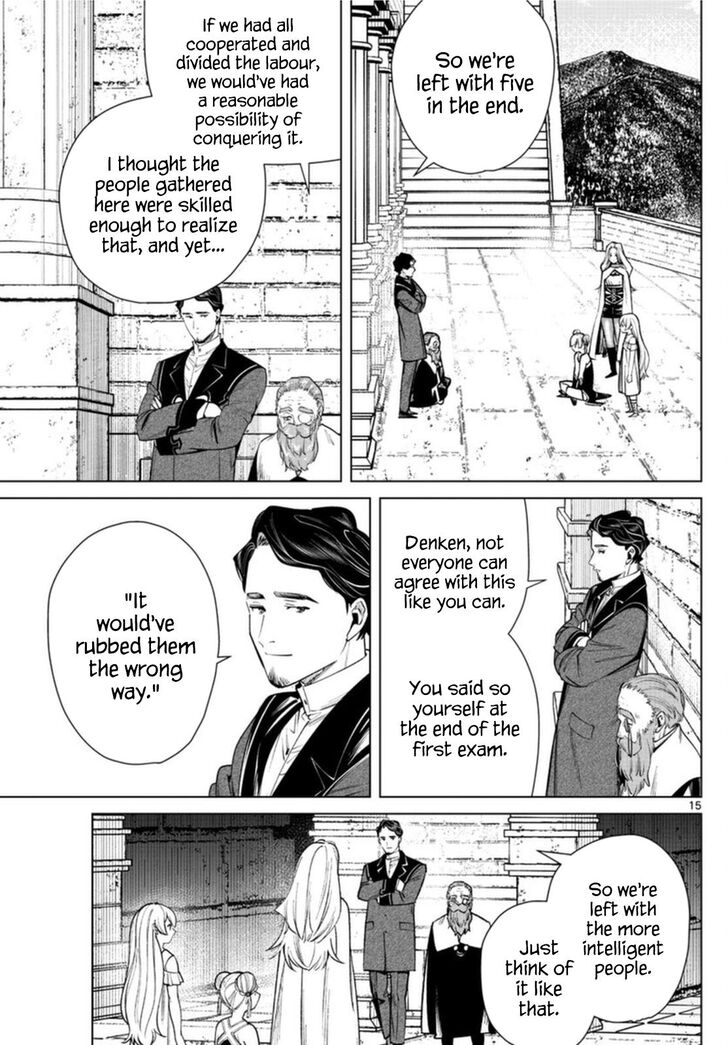 Sousou no Frieren Chapter 48 page 15 - Chapter 48: The Ruins of the King's Tomb