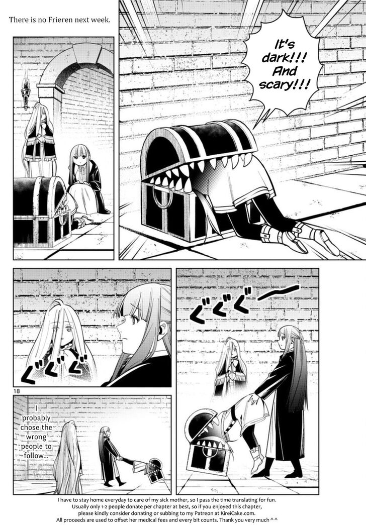 Sousou no Frieren Chapter 48 page 18 - Chapter 48: The Ruins of the King's Tomb