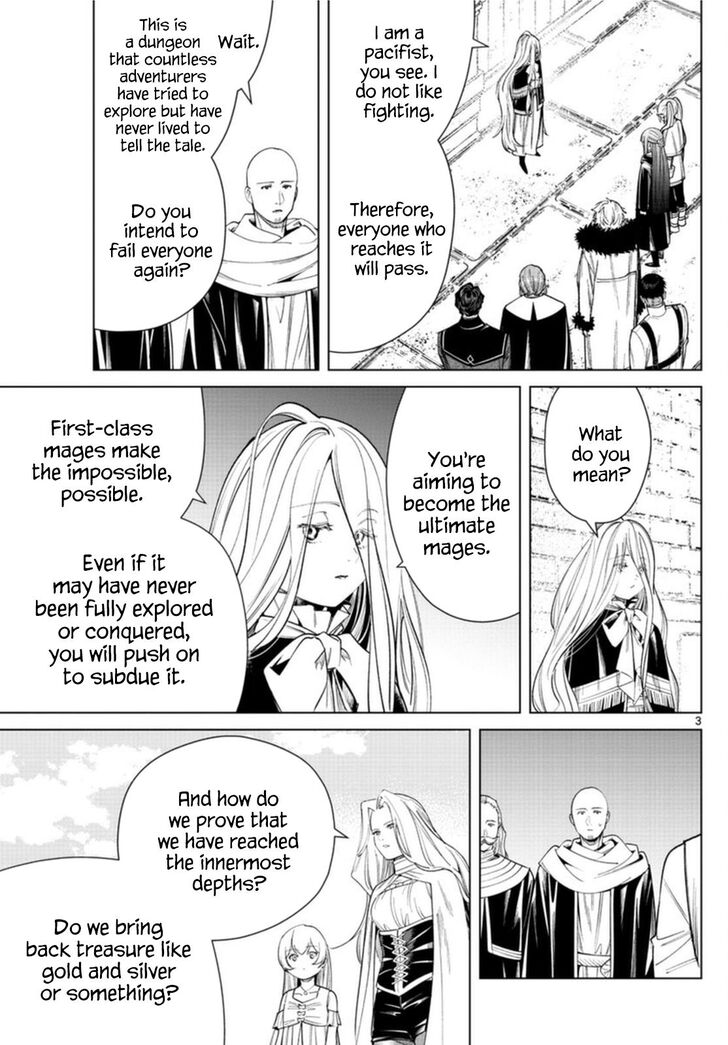 Sousou no Frieren Chapter 48 page 3 - Chapter 48: The Ruins of the King's Tomb