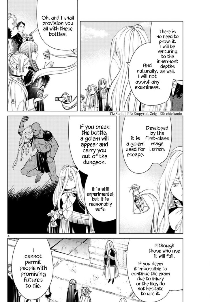 Sousou no Frieren Chapter 48 page 4 - Chapter 48: The Ruins of the King's Tomb