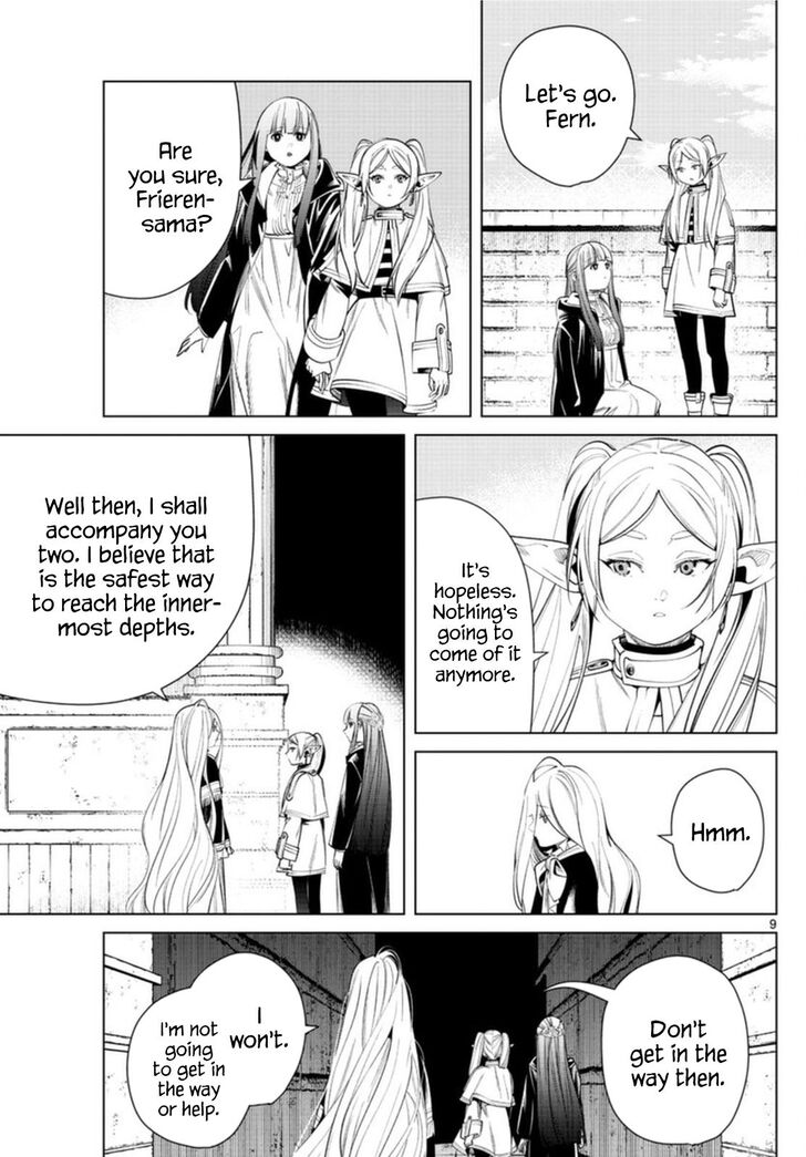 Sousou no Frieren Chapter 48 page 9 - Chapter 48: The Ruins of the King's Tomb