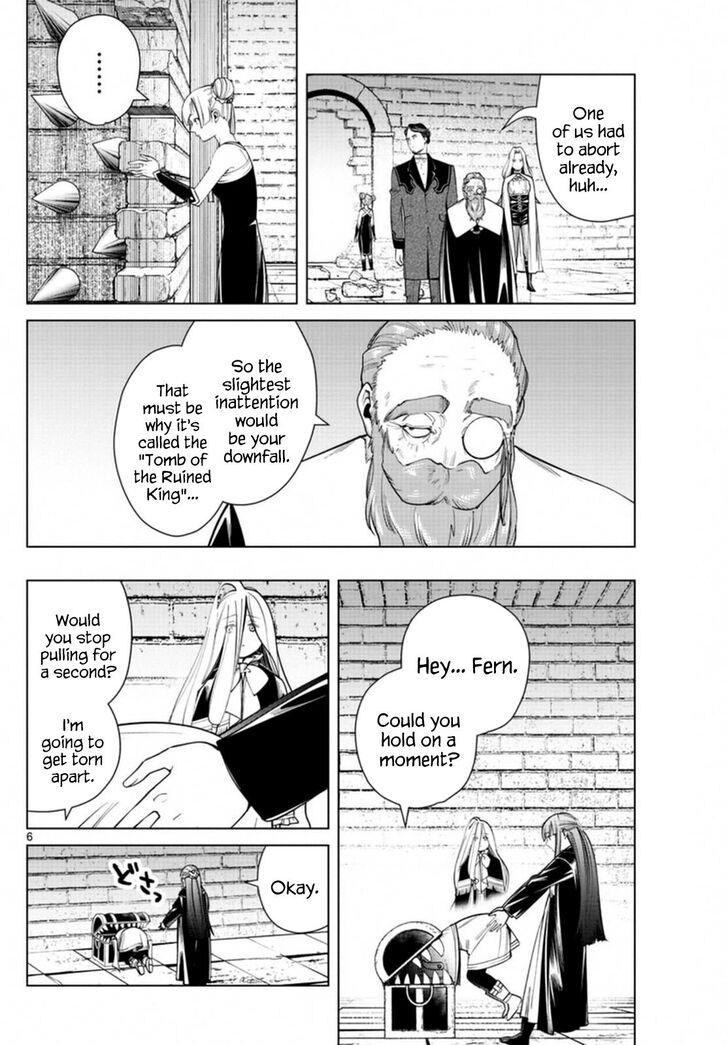 Sousou no Frieren Chapter 49 page 6 - Chapter 49: Dungeons and Magical Items