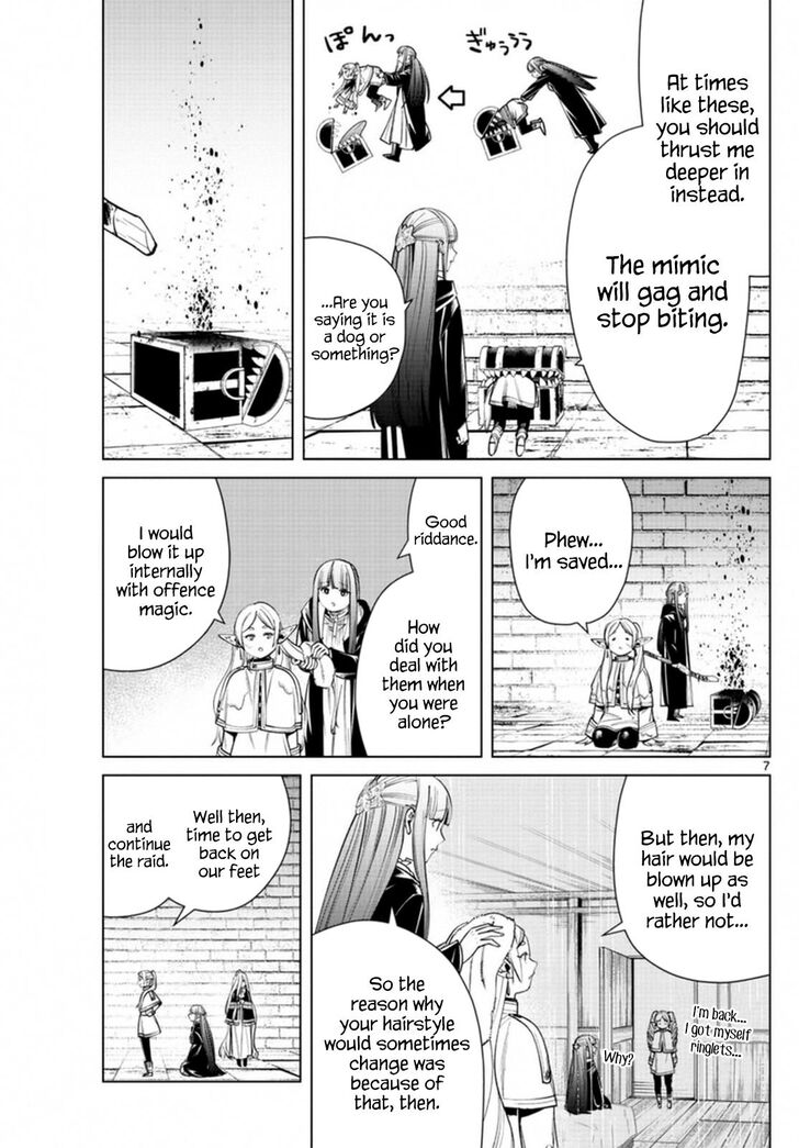 Sousou no Frieren Chapter 49 page 7 - Chapter 49: Dungeons and Magical Items