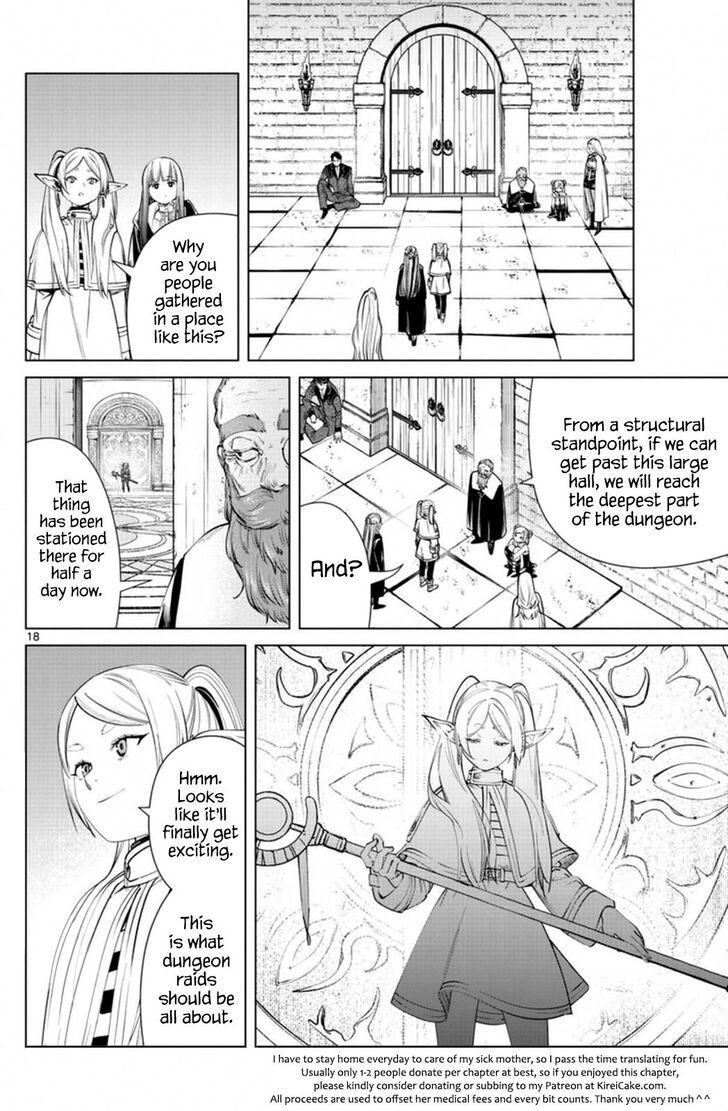 Sousou no Frieren Chapter 50 page 18 - Chapter 50: Spiegel—A Water-Mirror Demon