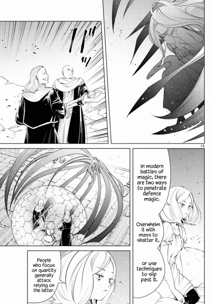 Sousou no Frieren Chapter 51 page 13 - Chapter 51: Dungeon Battle