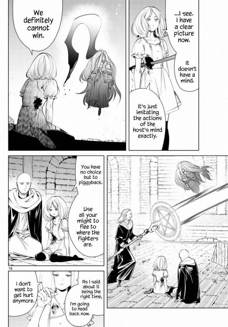 Sousou no Frieren Chapter 51 page 16 - Chapter 51: Dungeon Battle