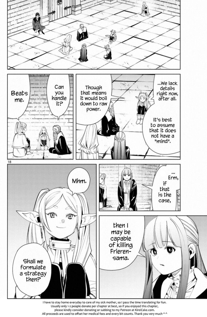 Sousou no Frieren Chapter 51 page 18 - Chapter 51: Dungeon Battle