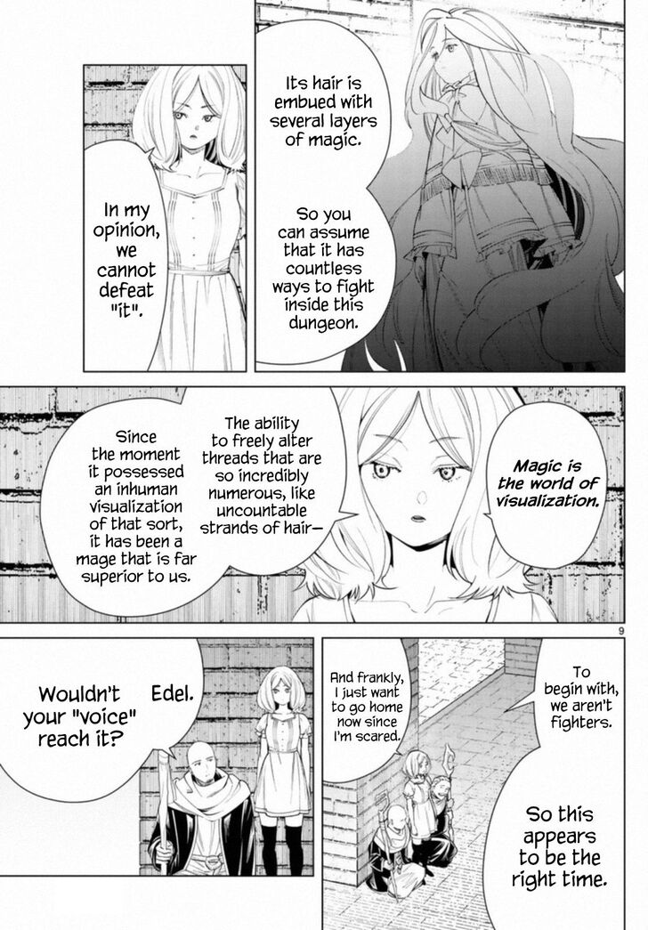 Sousou no Frieren Chapter 51 page 9 - Chapter 51: Dungeon Battle