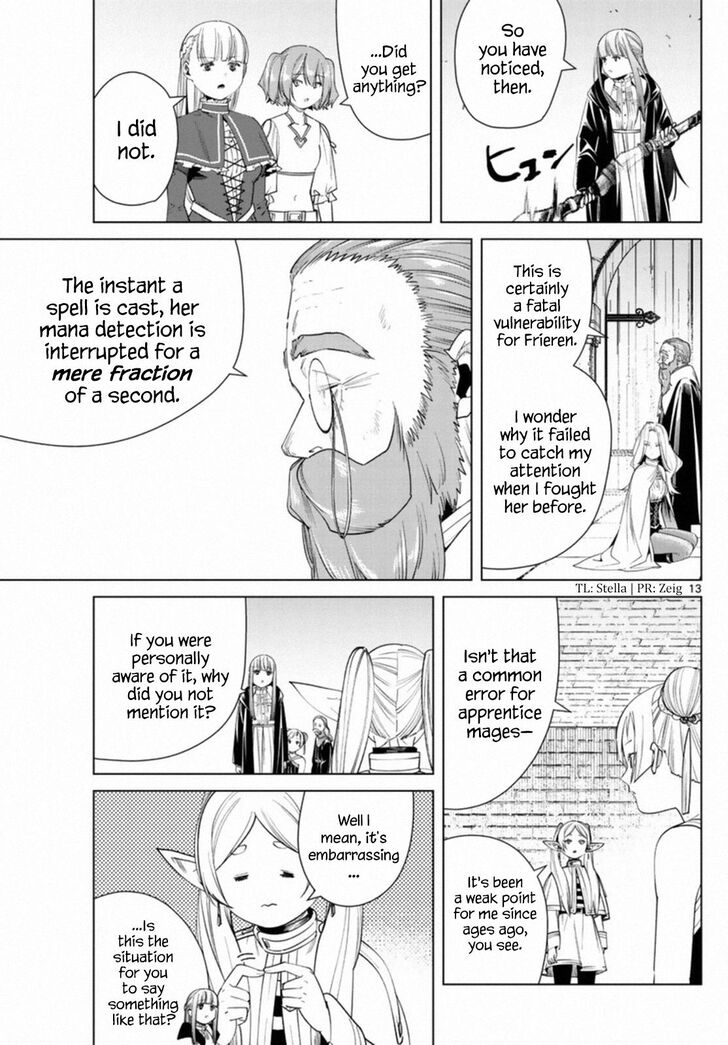 Sousou no Frieren Chapter 52 page 13 - Chapter 52: Strategy Meeting