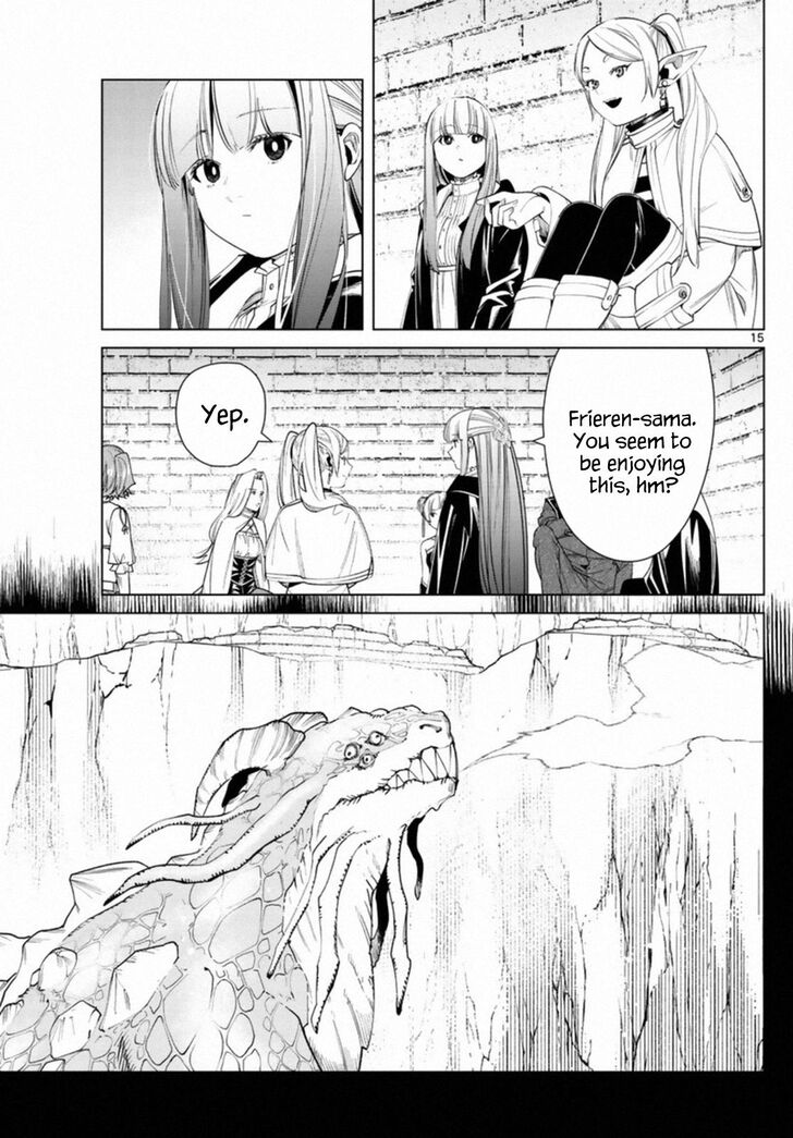 Sousou no Frieren Chapter 52 page 15 - Chapter 52: Strategy Meeting