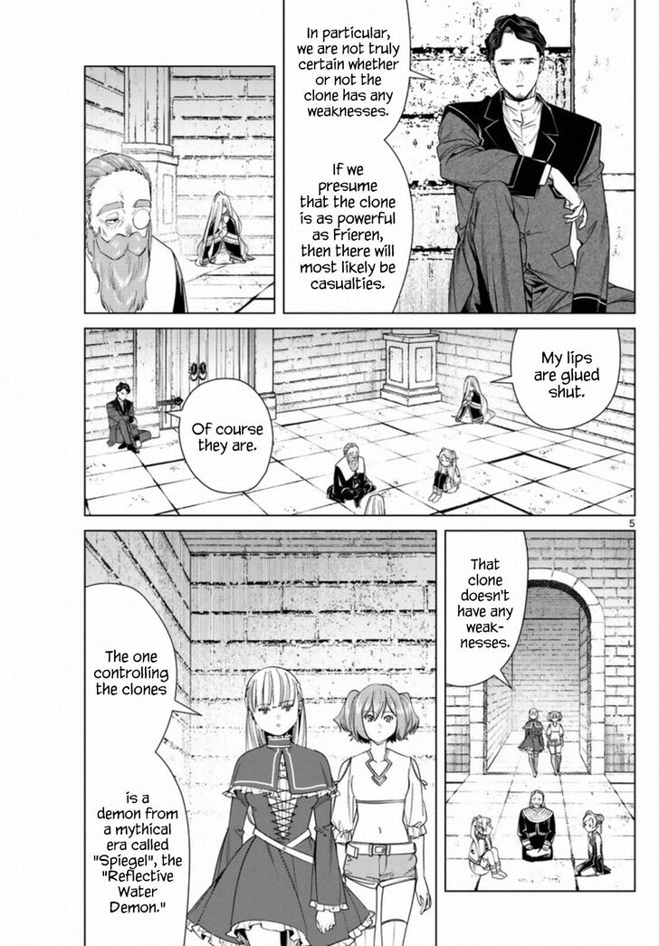Sousou no Frieren Chapter 52 page 5 - Chapter 52: Strategy Meeting
