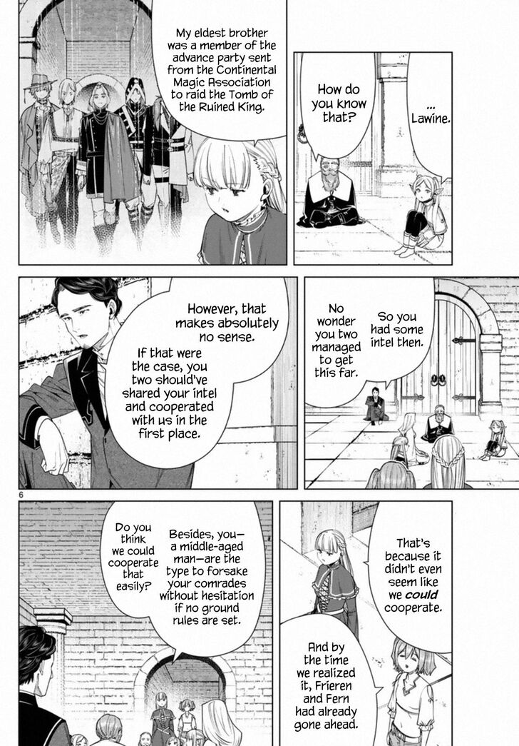 Sousou no Frieren Chapter 52 page 6 - Chapter 52: Strategy Meeting