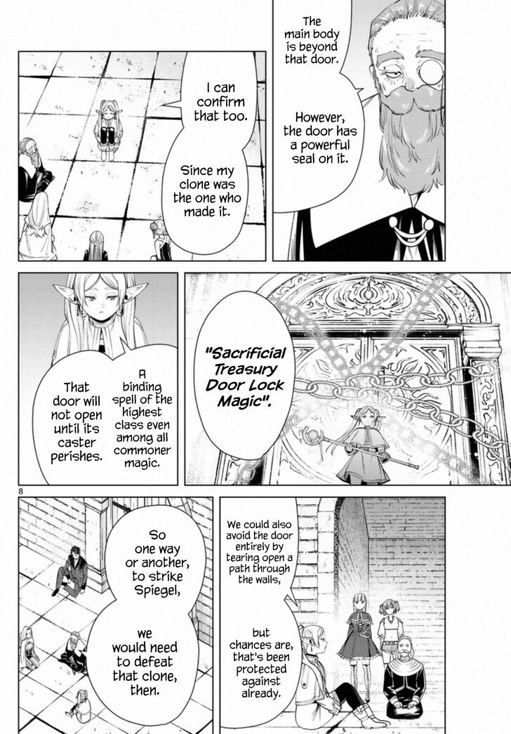 Sousou no Frieren Chapter 52 page 8 - Chapter 52: Strategy Meeting