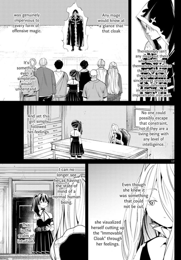 Sousou no Frieren Chapter 54 page 17 - Chapter 54: A Spell that Slashes Almost Anything